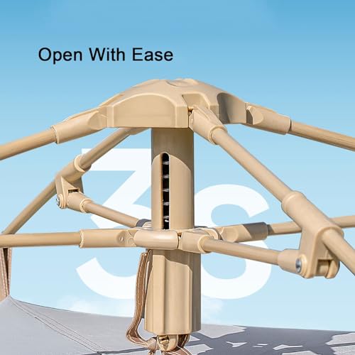 Carpa de camping portátil de apertura rápida para 1 persona miniatura 7