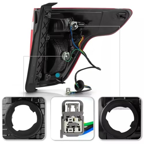 Feux arrière pour Ford Explorer 2011-2015 côté gauche avec stop - 4