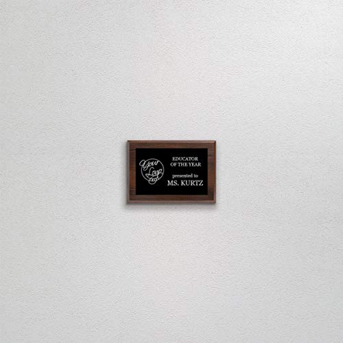Custom Laser Engraved Plaque Awards (5" x 7") - Thumbnail 4