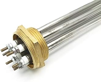 XMHF Tubular Water Heating Element Stainless Steel Thread 220V 6000W for Tank Boiler Water Heater