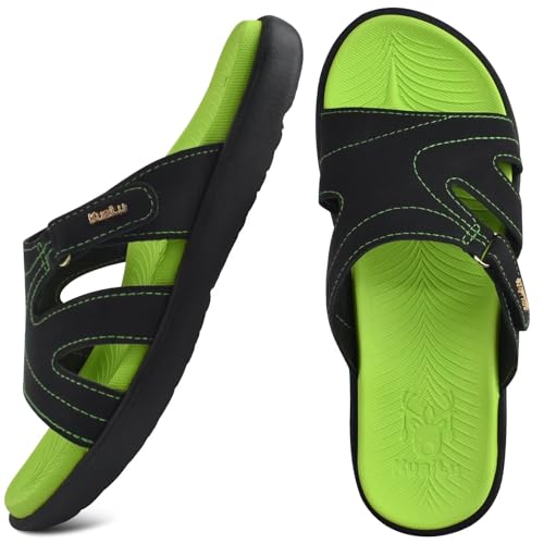 Image of KuaiLu Womens Fashion Orthotic Slides Ladies Athletic Yoga Mat Memory Foam Walking Sandals Thick Cushion Recovery Summer Beach Slippers Comfortable Plantar Fasciitis Arch Support