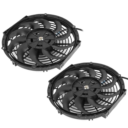 Ventilateur de refroidissement de radiateur mince pour éviter la surchauffe moteur 12V