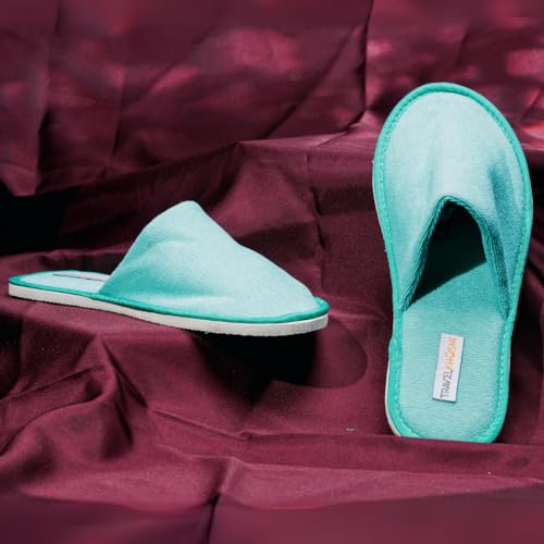 Image of Travelkhushi Unisex House Slippers For Winter & Summer Carpet Slippers for Bedrooms Indoor Home Slipper Comfy Soft Cozy Flip Flops