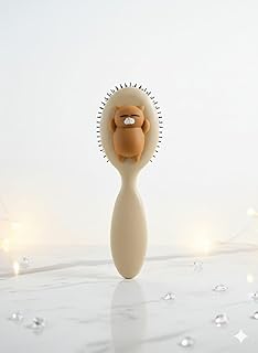 Bear and Chicken Hair Brush for Kids Gently Detangling Hair Brush Cute and Attractive Design