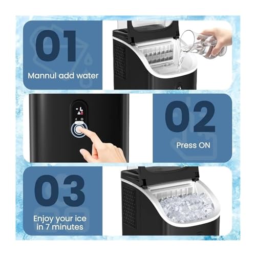 Fabricadora de Hielo de Encimera Automática 30 lbs miniatura 6
