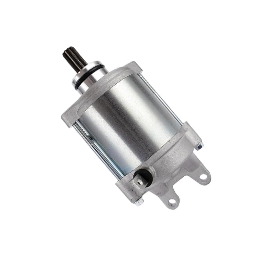 Riloer Repuesto de motor de arranque eléctrico, motor de arranque eléctrico de motocicleta de metal, piezas de motor de arranque automático compatibles con la mayoría de KTM 690, 75040001000