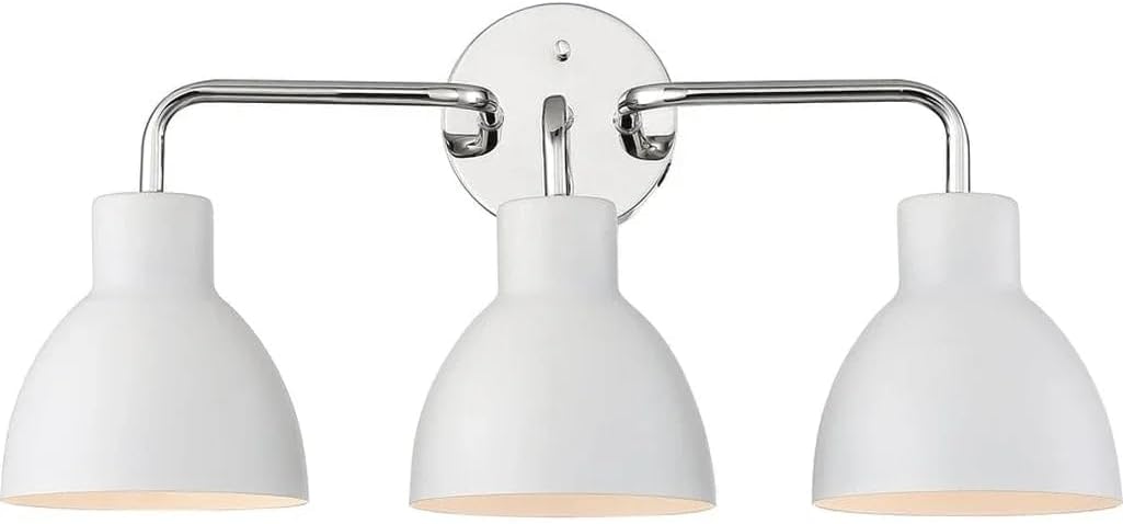 Nuvo Lighting 60-6773 Transitional Three Light Vanity from Sloan Collection in Black Finish,