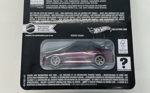 Hot Wheels Nissan Skyline GT-R (BNR34) 1:64 miniatura 3