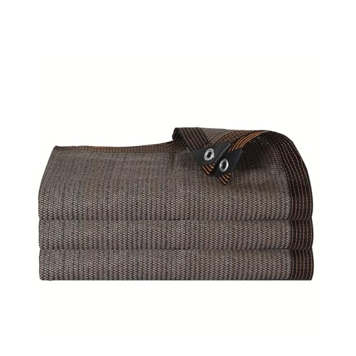 Brown Shade Cloth Cover 6.6X6.6FT 9.9X49.2FT 16.4X26FT 26X32.8FT Sun Shade Net Garden Mesh Tarp for Plants Greenhouse Outdoor Pergola Lawn(Size:3x4m/9.9x13ft)