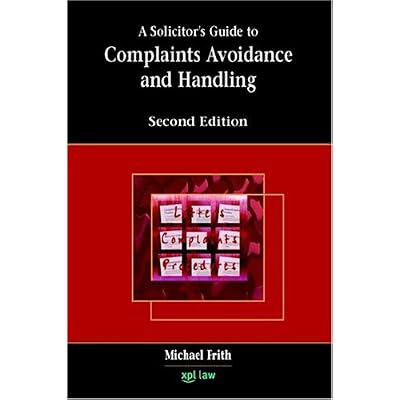 Complaints Handling and Avoidance
