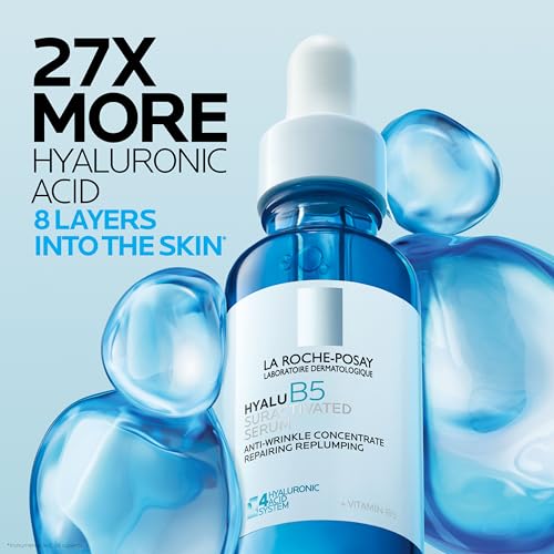 La Roche-Posay Hyalu B5 Pure Hyaluronic Acid Serum for Face, Vitamin B5 + Hyaluronic Acid + Madecassoside, Hydrating Ser - Additional View