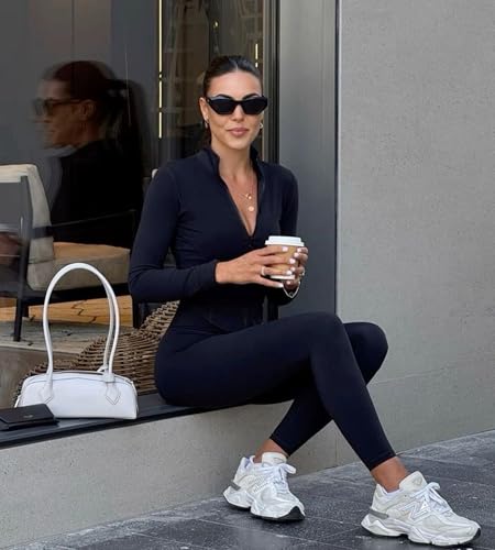 FULLSOFT 7 Pack Leggings for Women - High Waisted Tummy Control Workout Yoga Running Tights Pants - Image 4