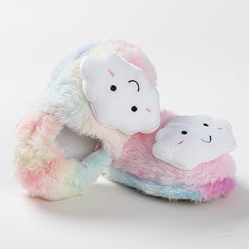 Baby Girl's Premium Soft Plush Slippers Cartoon Warm Winter House Shoes2