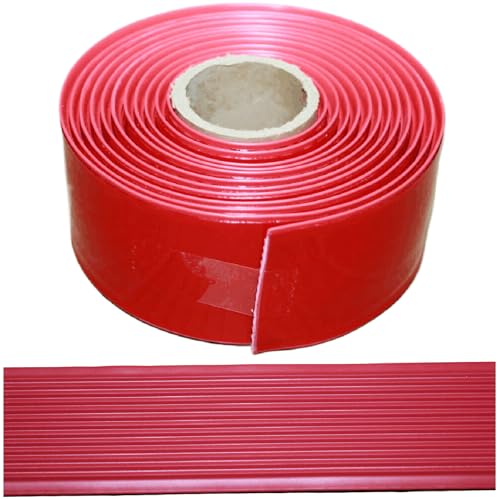Image of Anti Slip Tape 2 Inch Wide, Waterproof Grip Adhesive Tape, Heavy Duty High Traction Friction for Indoor /Outdoor Steps (33 Ft /Red).
