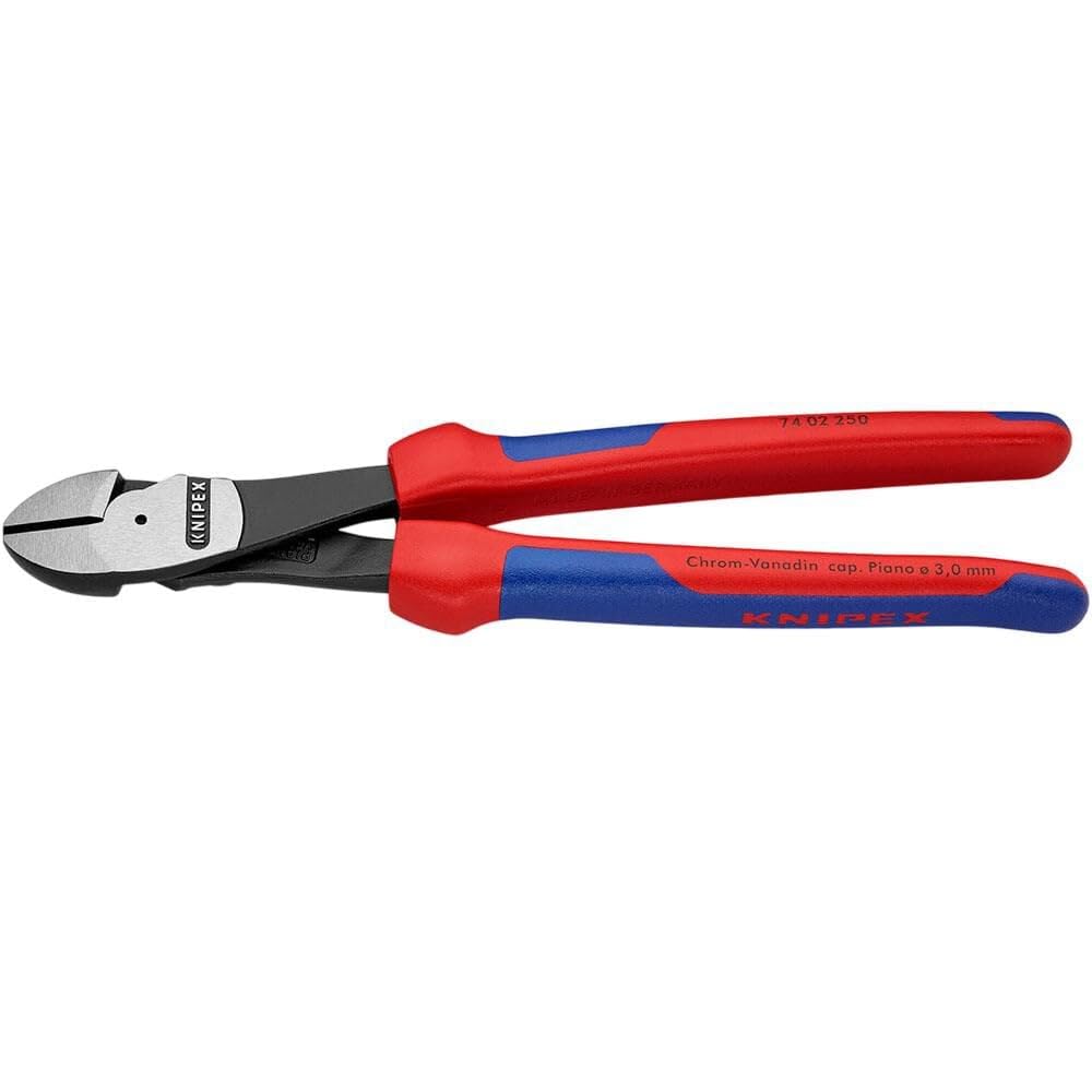 KNIPEX 74 02 250 SBA Comfort Grip High Leverage Diagonal Cutters