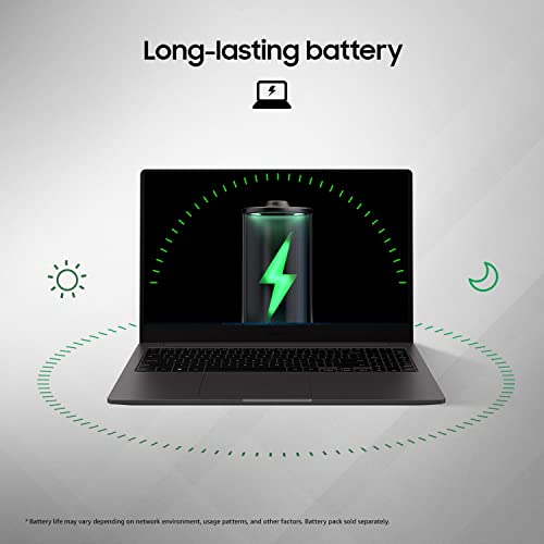 Image of Samsung Galaxy Book2 Intel 12th Gen core i5 39.6cm (15.6 inch) FHD LED Thin & Light Laptop (8 GB /256 GB SSD /Windows 11 /MS Office /Backlit Keyboard /Finger Print Reader /Graphite /1.57Kg), NP750XED-KB1IN