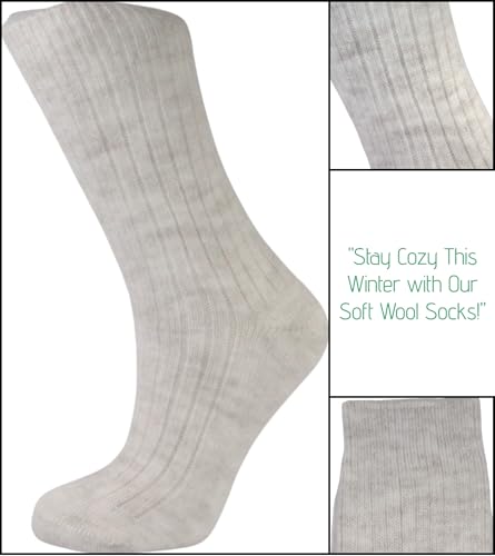 Image of omer & zeki Soft & Warm Woolen Socks for Ladies: Perfect for Winter