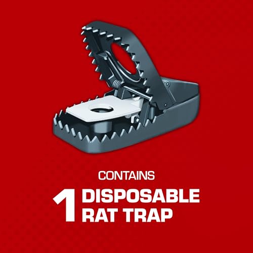 Image of Tomcat Secure-Kill Rat Trap, 2 Traps | Features Aggressive Secure Catch Design to Trap and Kill Rats