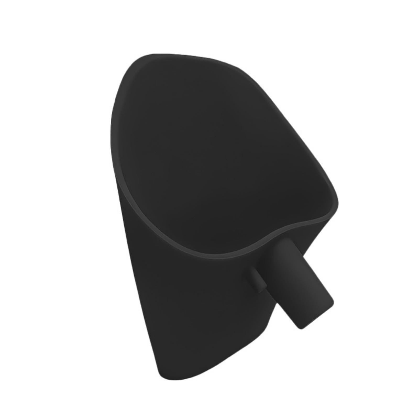 MALSSE Flexible Yet Firm Silicone Funnel Built for Mixers to Simplify Baking Preparation Steps Remote Pouring Funnel