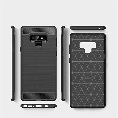 Image of Hybrid Carbon Fiber Back Case for Samsung Galaxy Note 9 (Black)