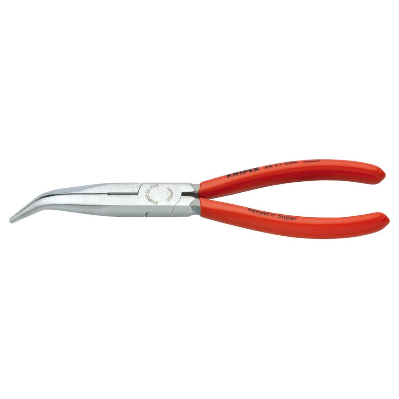 Knipex 26 21 200 Sbe Angled Long Nose Pliers, 200Mm 5010559555987