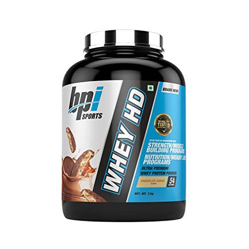 BPI Sports Whey HD Ultra Premium Protein Powder, Chocolate Cookie, 2.0 kg