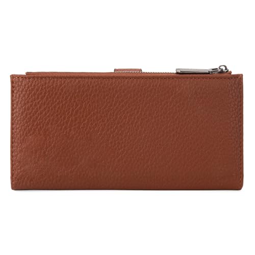 Image of Montana West Wallet Women RFID Blocking Wallets, Card Cases & Money Organizers Wallets with Zipper Coin Pocket, 3 Brown, 7.8 inch * 4.8 inch * 1.5 inch, Vintage