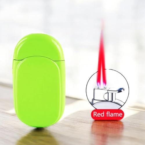 Encendedor NIVEK verde neón estilo retro vintage miniatura 4