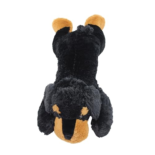Sweety Toys 5512 XXL Riesen Rottweiler Plüschhund - ca. 80 cm groß - Kuschelhund Teddybär Plüschtier Plüsch Plüschbär