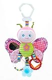 RichChoice Butterfly Baby Hanging Toys:1-3-6-9 Month,1-2-3 Years Old Toy for Stroller,Car Seat,Crib; Butterfly Toy for Newborn,Infant, Toddler,Kids with Crinkle,Rattle,Teether,Squeaker,Mirror…