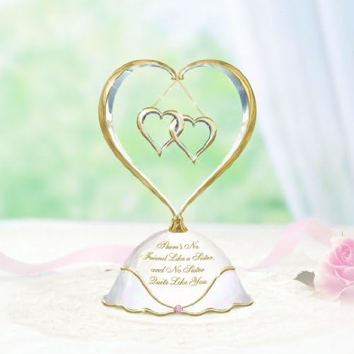 A Sister Like You at Heart Porcelain Music Box