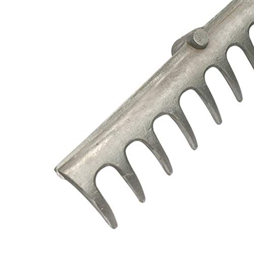 F Fityle Prático Ancinho Cabeça Jardim Golf Course Ferramentas para Ancinho, Remoção de ervas daninh