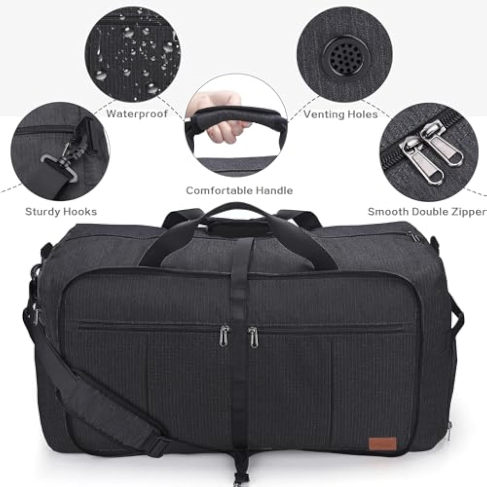 Large Foldable Waterproof Travel Duffel Bag