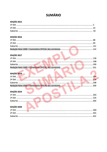 ENEM 1080 questões provas 2016 a 2021 + gabarito OFICIAL