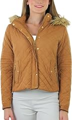 Fur Trim Hood - Camel