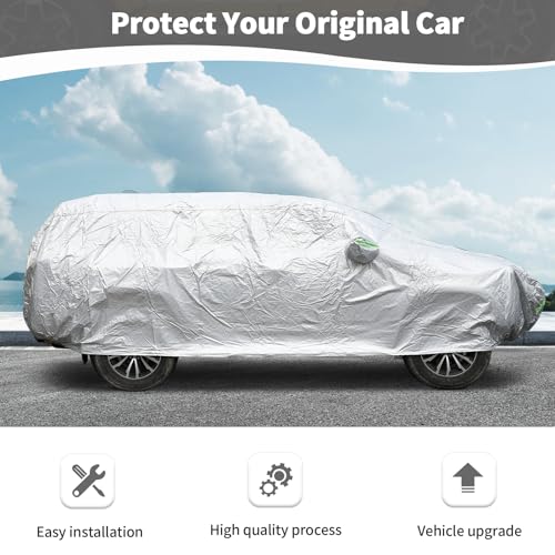 Image of RT-TCZ for 4Runner Car Cover with Zipper Compatible with Toyota 4Runner 2010-2023 Exterior Protector Accessories