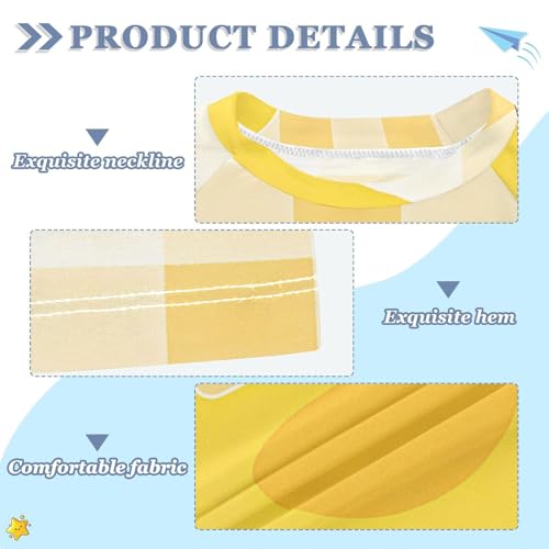 Boys Swing Shirts Duck Yellow Cartoon Cute Rashguard Short Sleeve Kids T-Shirts Sun UPF 50+3