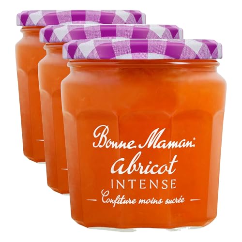 Confiture Intense Bonne Maman 335g – Abricot, Framboise, Pêche, Riche en Fruits - vue 3