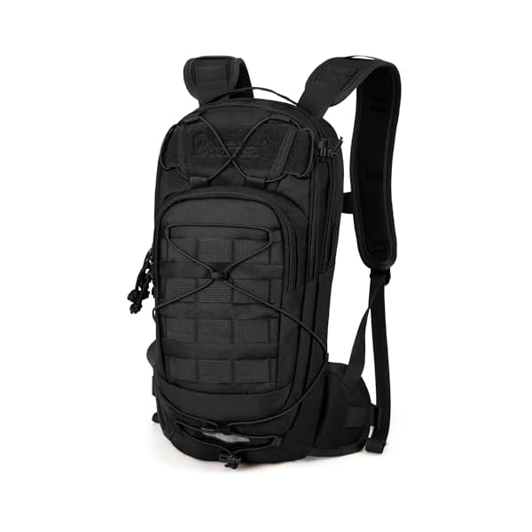 Mardingtop10L Small Tactical Molle Hydration Backpack,Cycling Backpack for Biking,Cycling and Running EDC Daypack