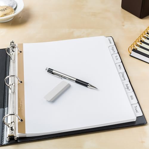 AVERY Big Tab Write-On Dividers, 8-Tab Set (23078) image 5