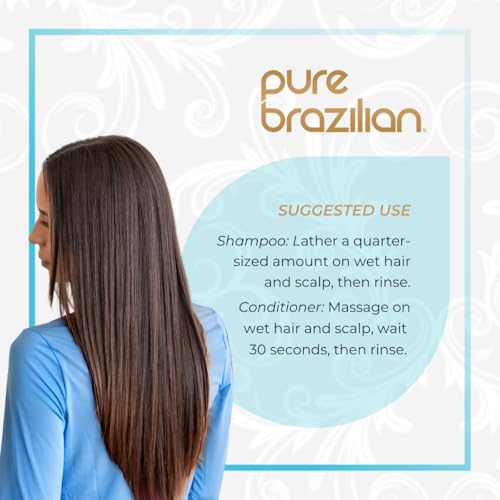 Pure Brazilian B00MC26T6I 4 Piece Essential Travel Size Kit: Anti-Frizz Shampoo thumb #3