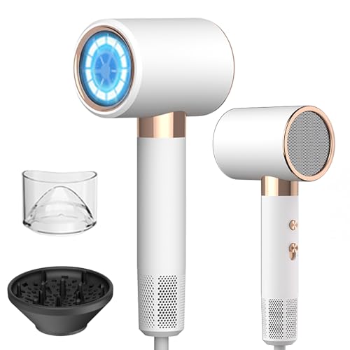 Oskuglin Secador de pelo iónico profesional, secador...