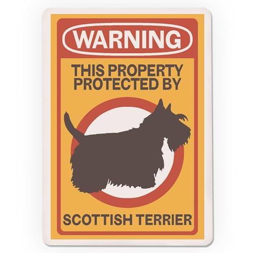 Baraja de 52 naipes tamaño póker Scottish Terrier miniatura 3