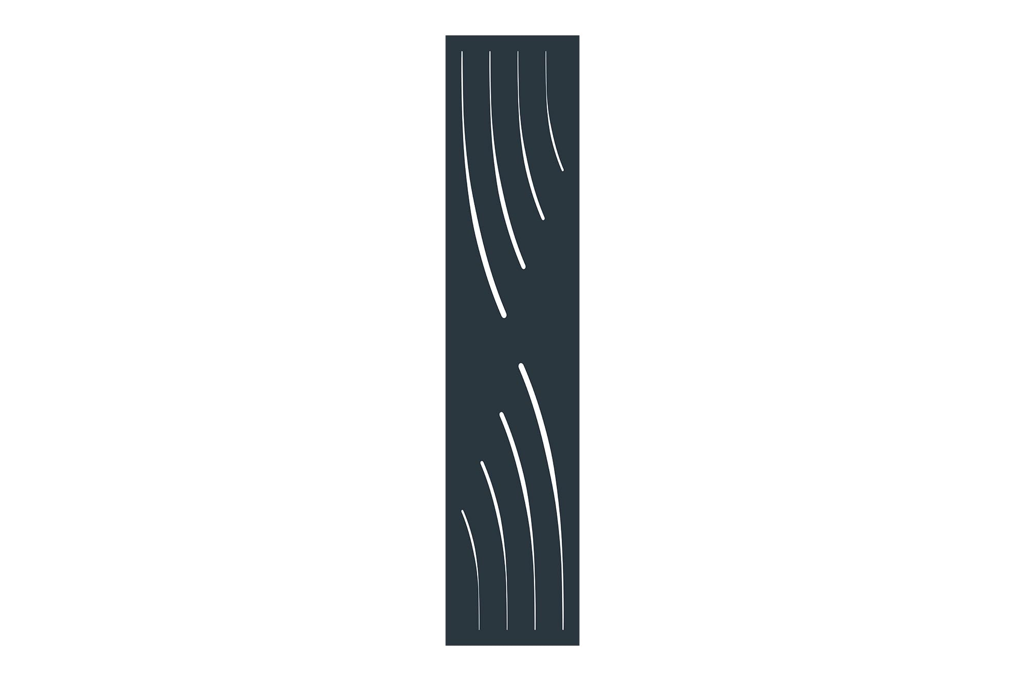 Casanoov Gartentür aus aluminium 1m VELETA H.160cm grau