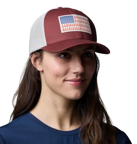 Image of Columbia Unisex Adult PFG Logo Mesh Ball Cap
