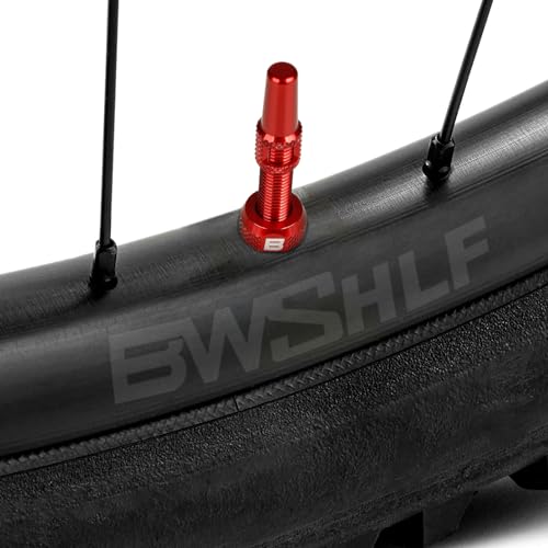 image for BWSHLF Tubeless Presta Valve Stem 40/44/55/60/65/80/100 mm, Super Ligh