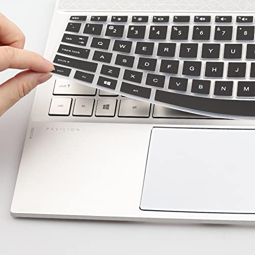 2 fundas protectoras de teclado para HP Pavilion x360 14 miniatura 5