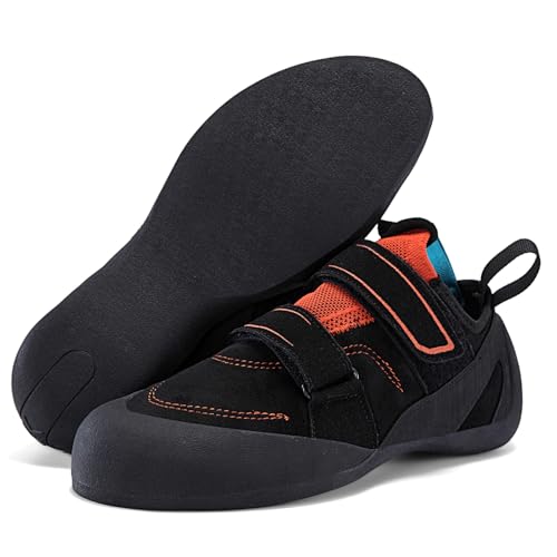 Zapatillas de escalada para evitar deslizamientos con ajuste de doble correa