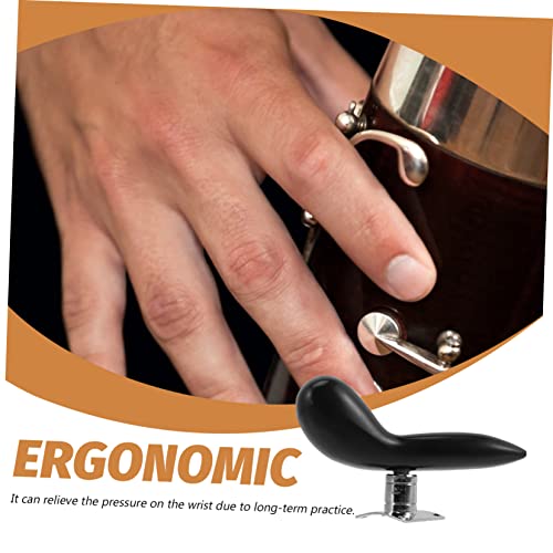 Holibanna Ergonomic Bassoon Thumb Rest Hand Mount Detachable Wrist Support Pad for Bassoon
