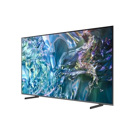 Samsung Smart TV 43" QE43Q64DAUXZT QLED 4K, Upscaling, Processeur Quantum Lite, Design AirSlim, DVBT-2, Q-Symphony & OTS Lite, Gaming Hub, Ultimate UHD Dimming, Titan Gray 2024 [Amazon Exclusif]